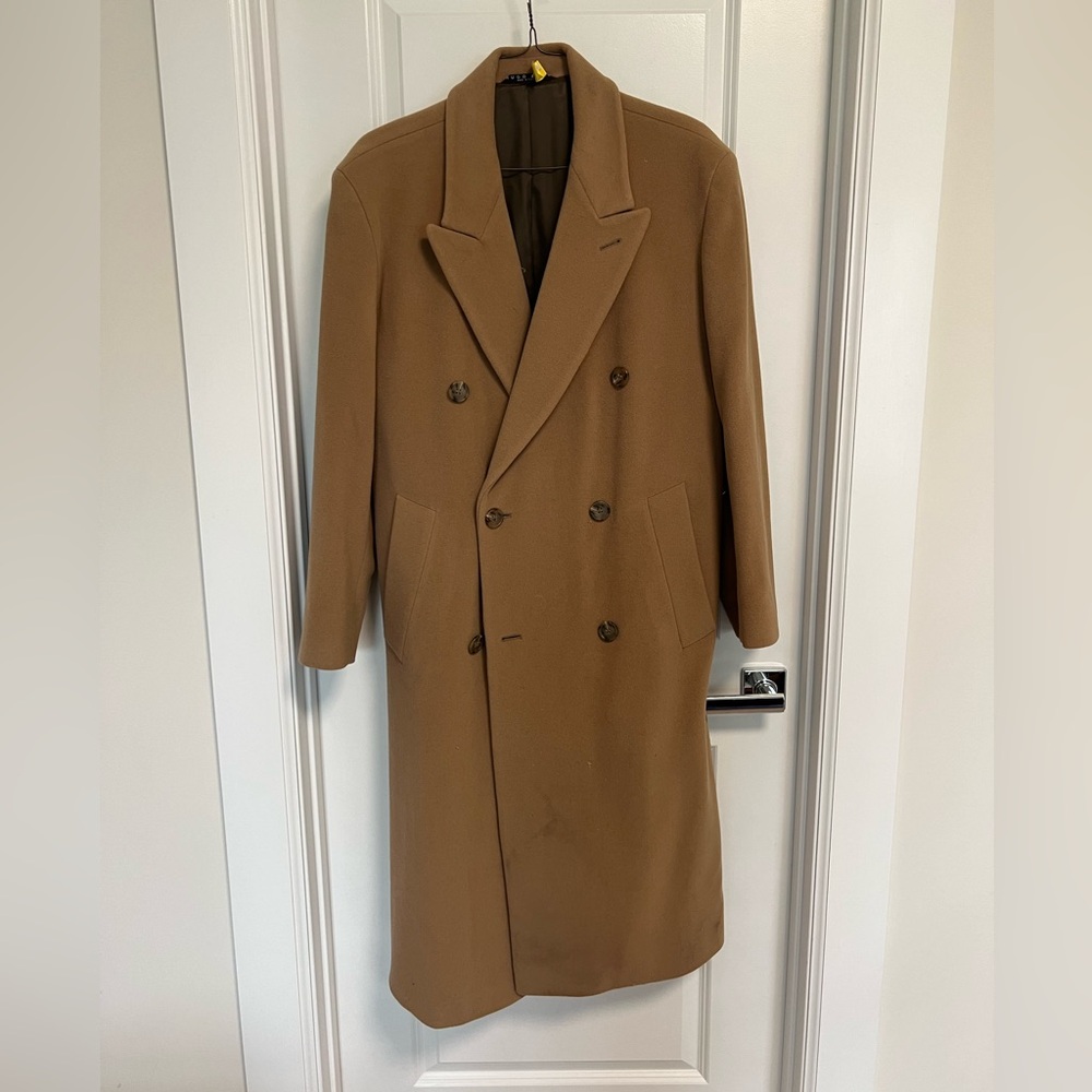 Hugo Boss men’s wool overcoat
